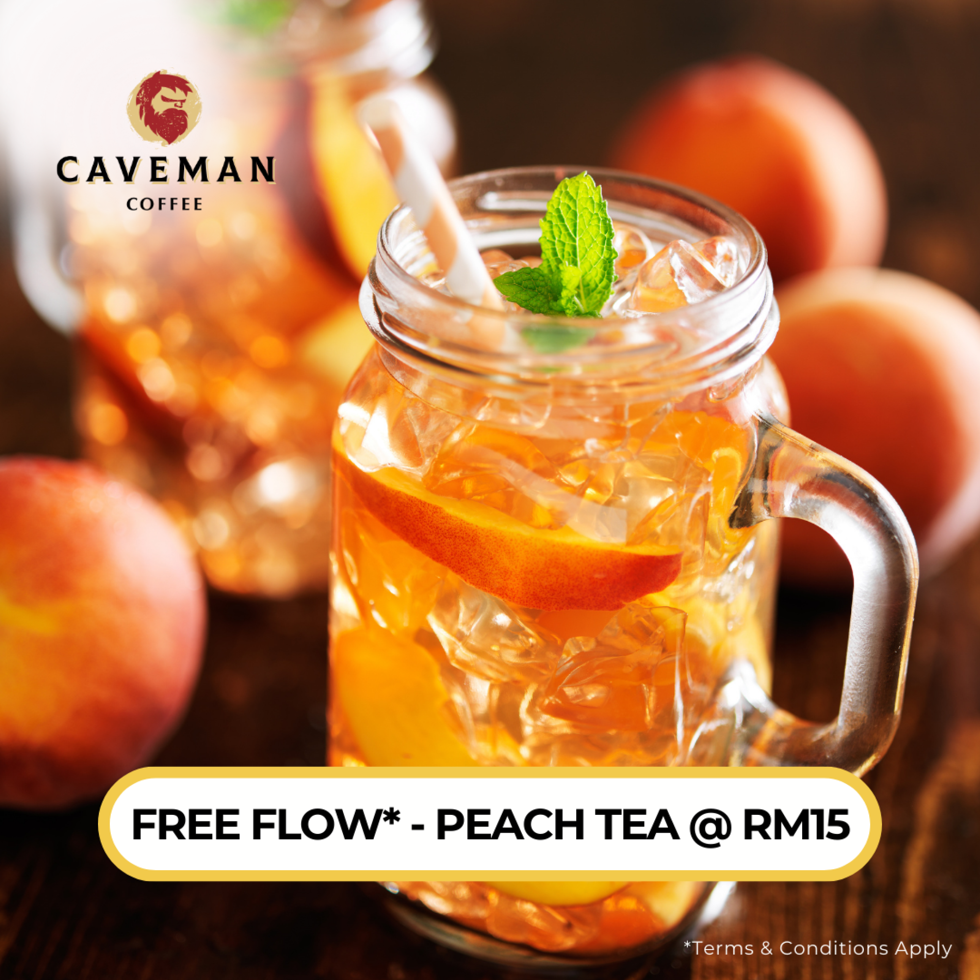 FREE FLOW* - PEACH TEA